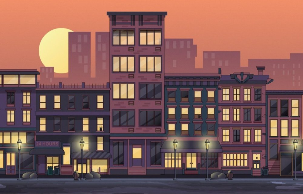 Многоэтажный дом