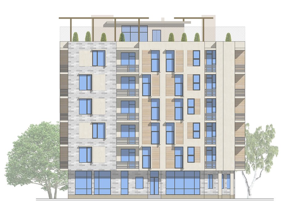 Фасады высоток