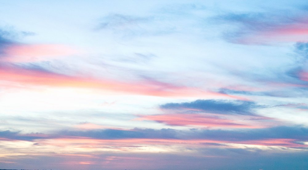Розовое небо