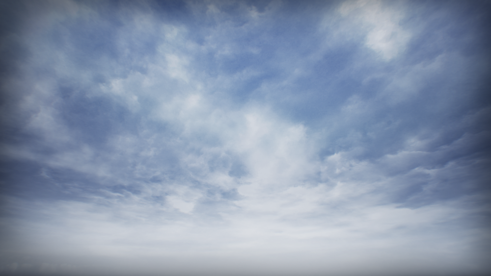 Небо с облаками