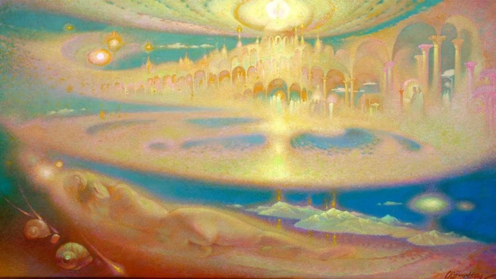 Художник Сергей Кузнецов Небесная Россия