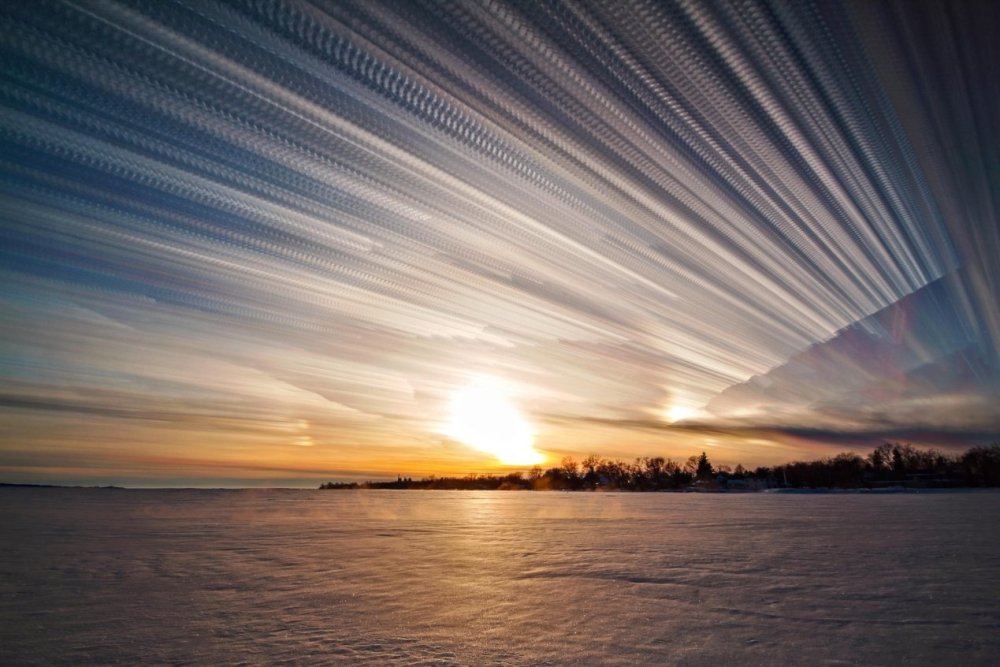 Лучи солнца