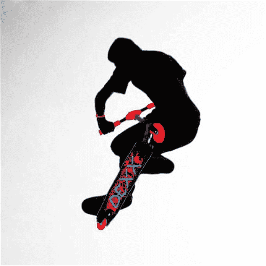 Трюки на самокате на аву