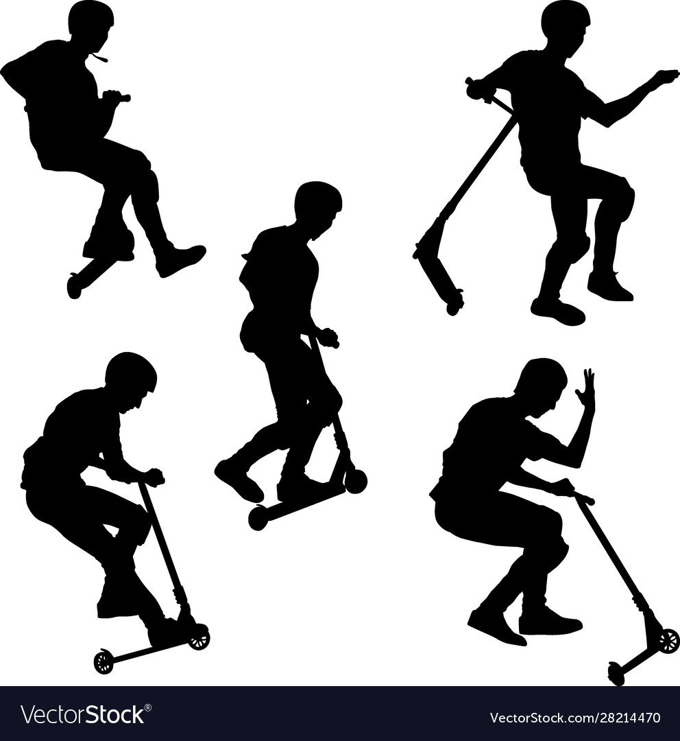 Трюковой самокат трюки