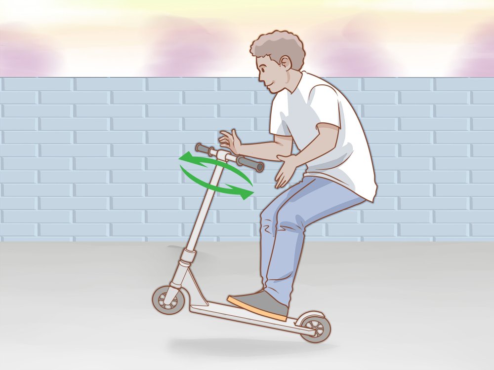 Трюки на самокате