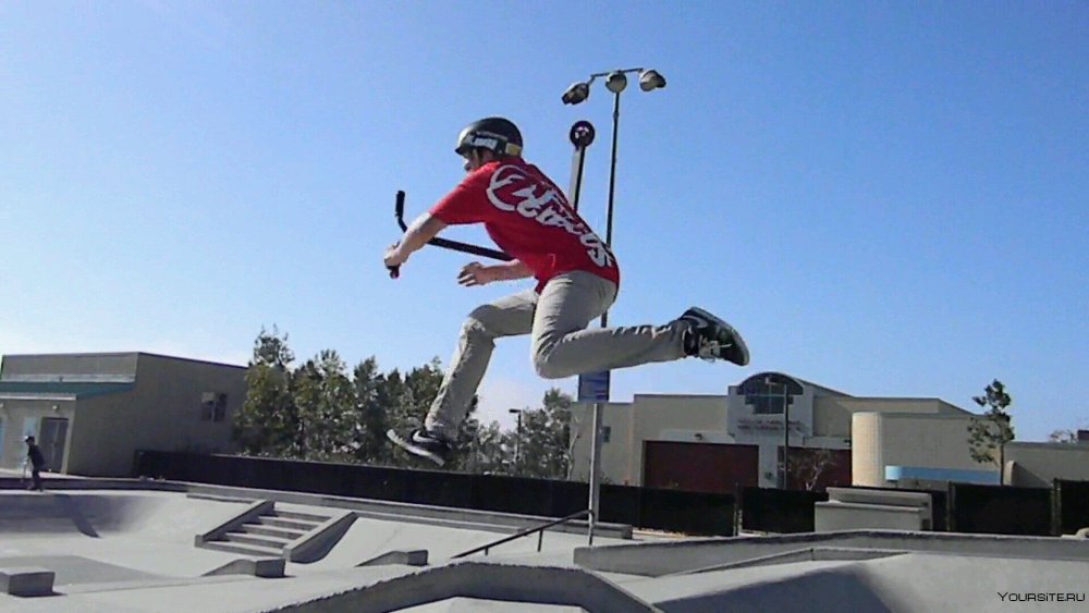 Самокат курьер фото с новым годом стикер