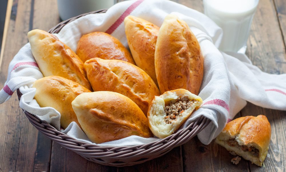 Пирожки печеные