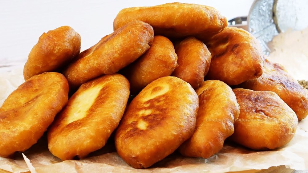 Пирожки жареные