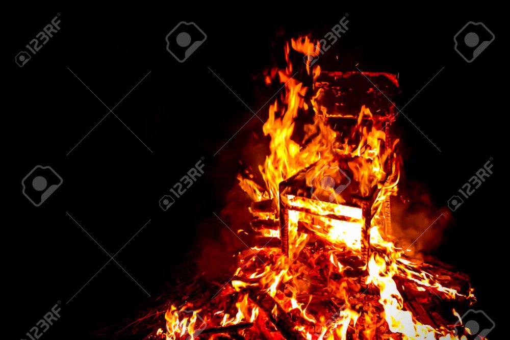 Burning Chair