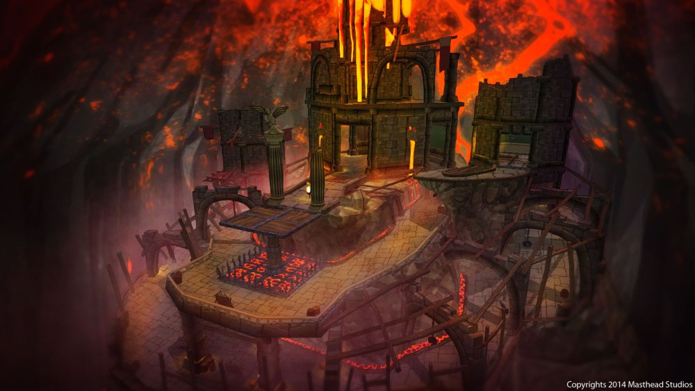 Арена концепт арт