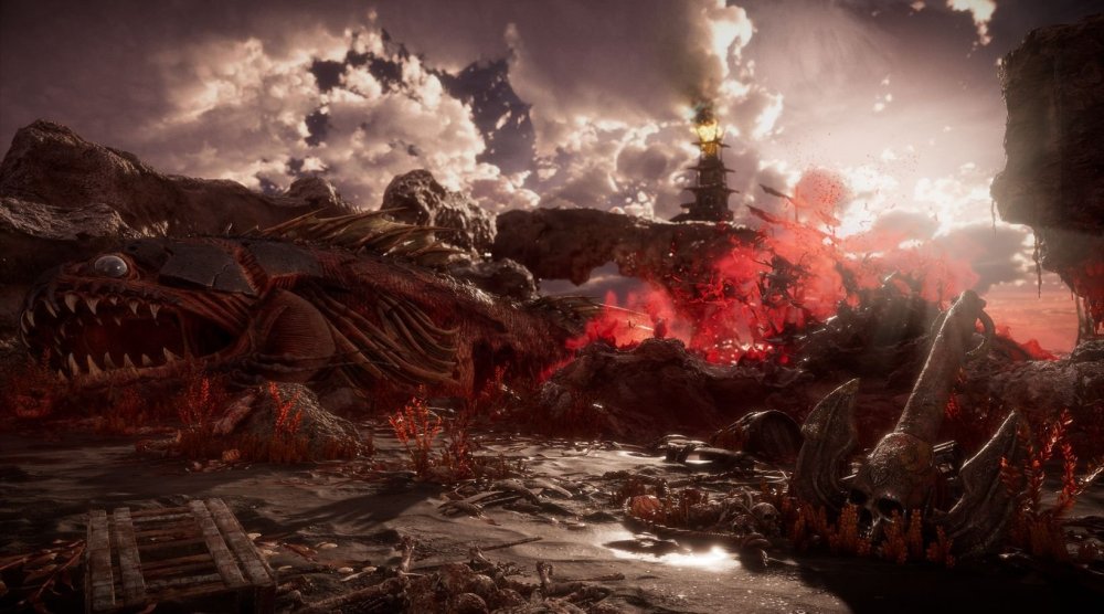 Море крови мортал комбат