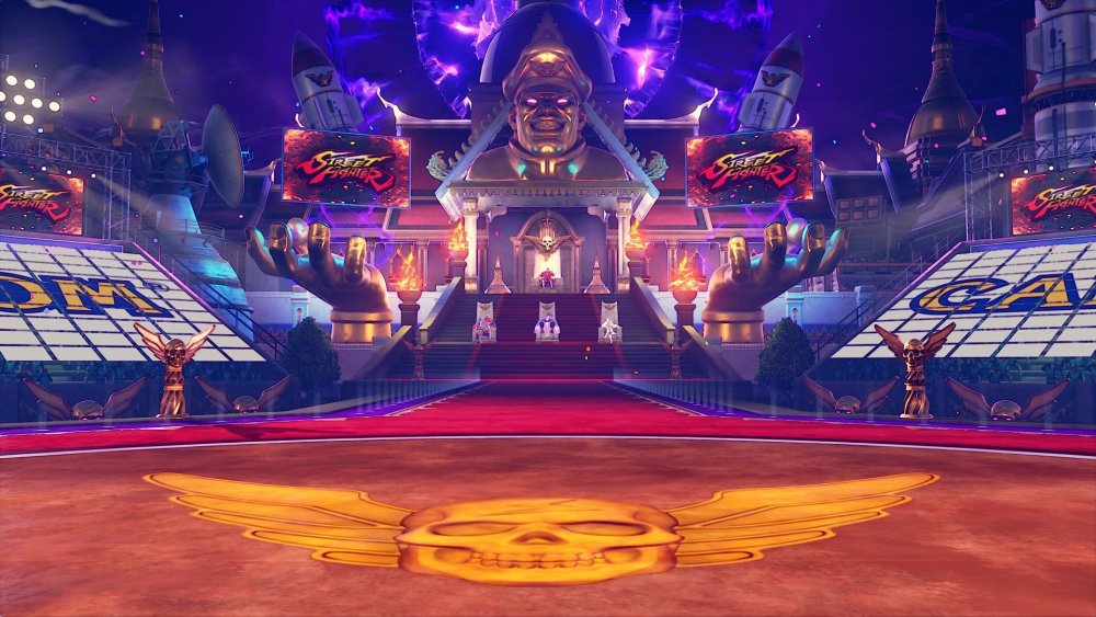 Street Fighter фон арены
