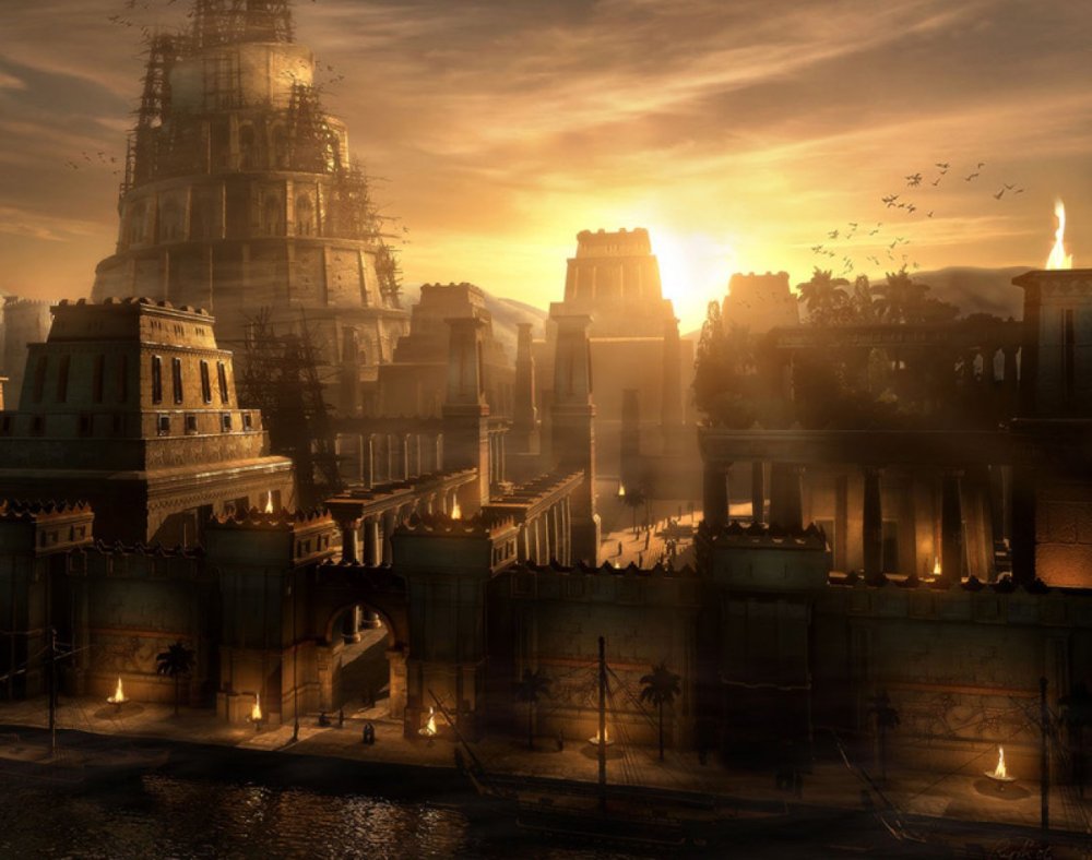 Вавилонская башня принц Персии