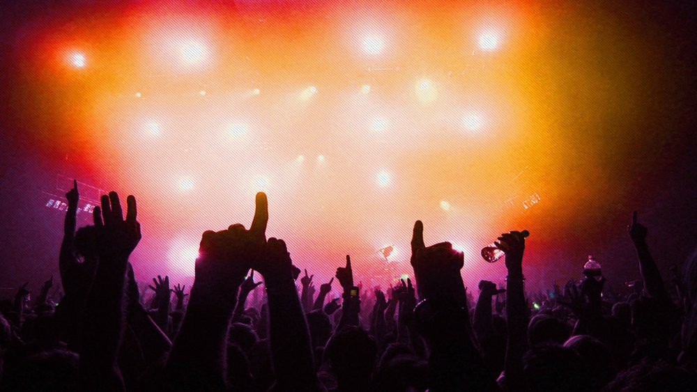 Рок н ролл фон