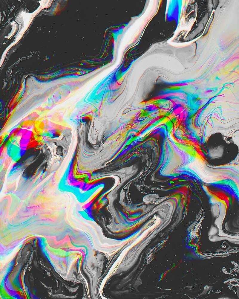 Неоновые лужи