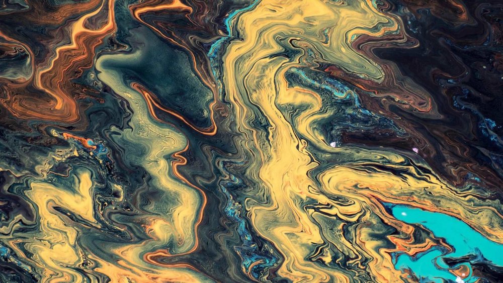 Нефть абстракция