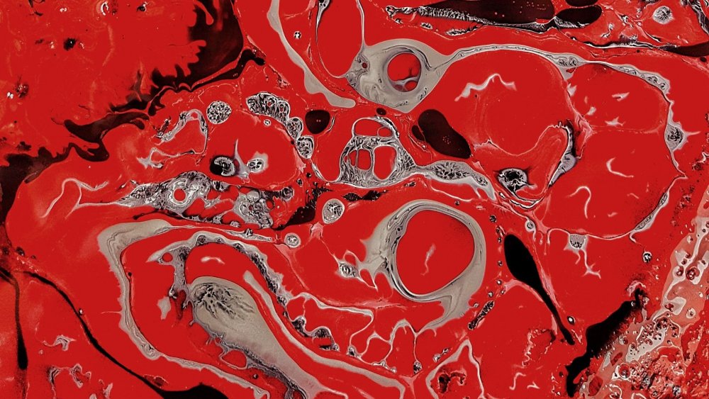 Цветные разводы