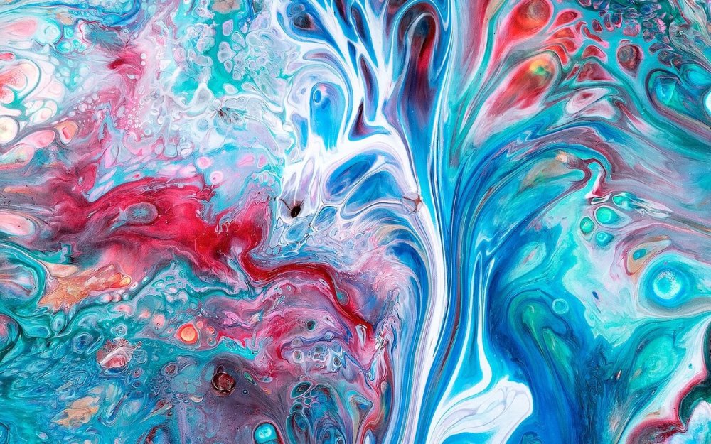 Переливающиеся краски