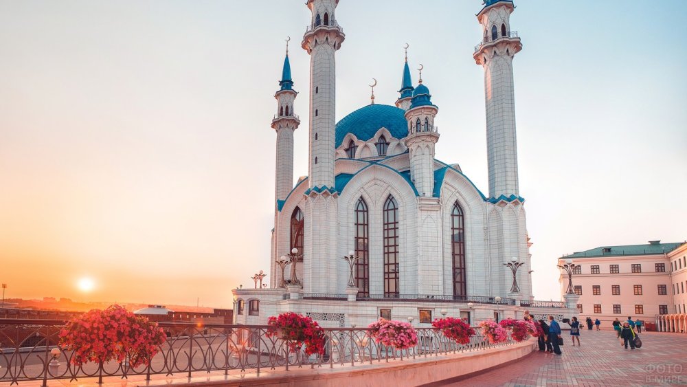 Кул-Шариф Казань ночью