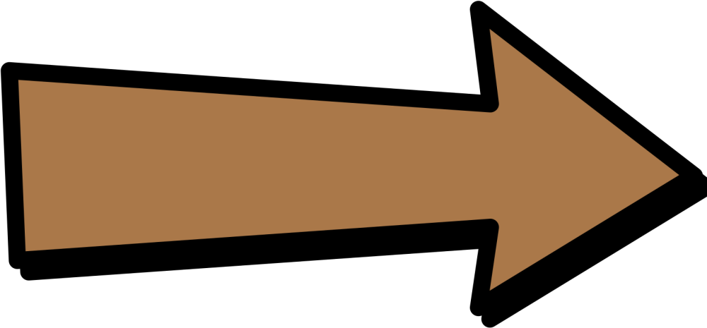 Красная горизонтальная стрелка