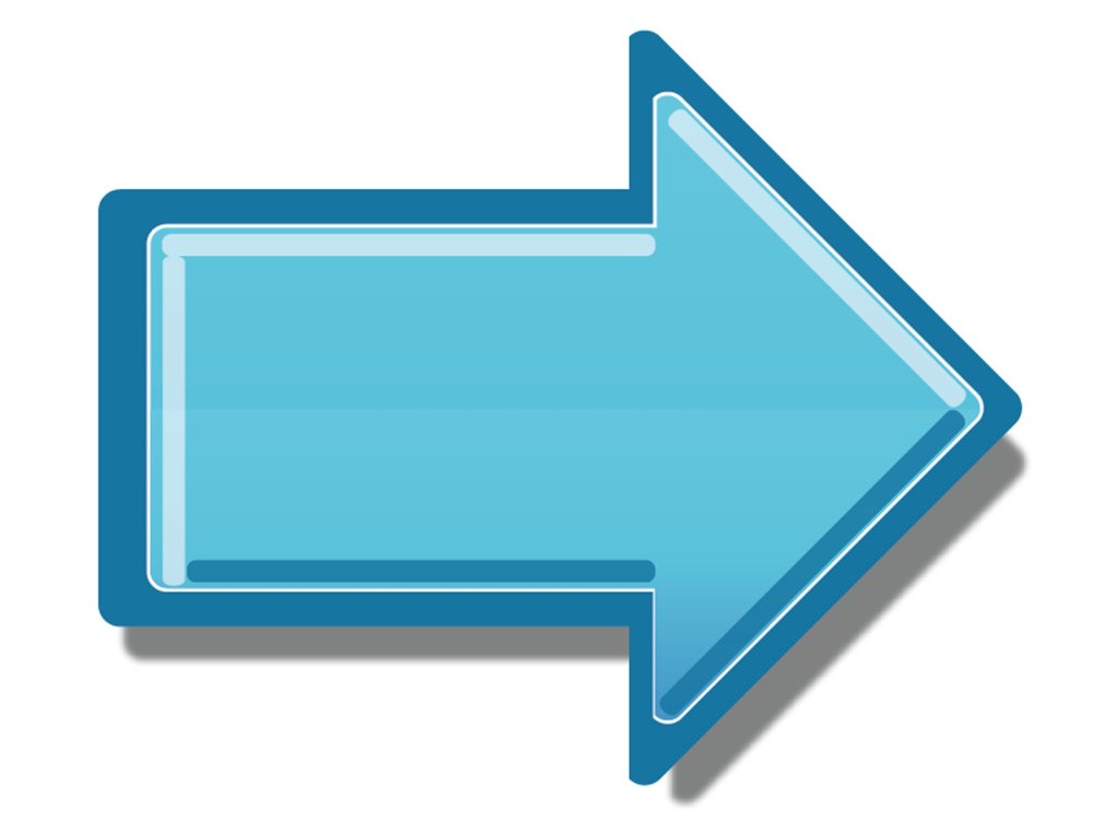 Синяя стрелочка