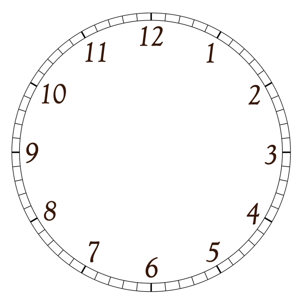 Циферблат часов