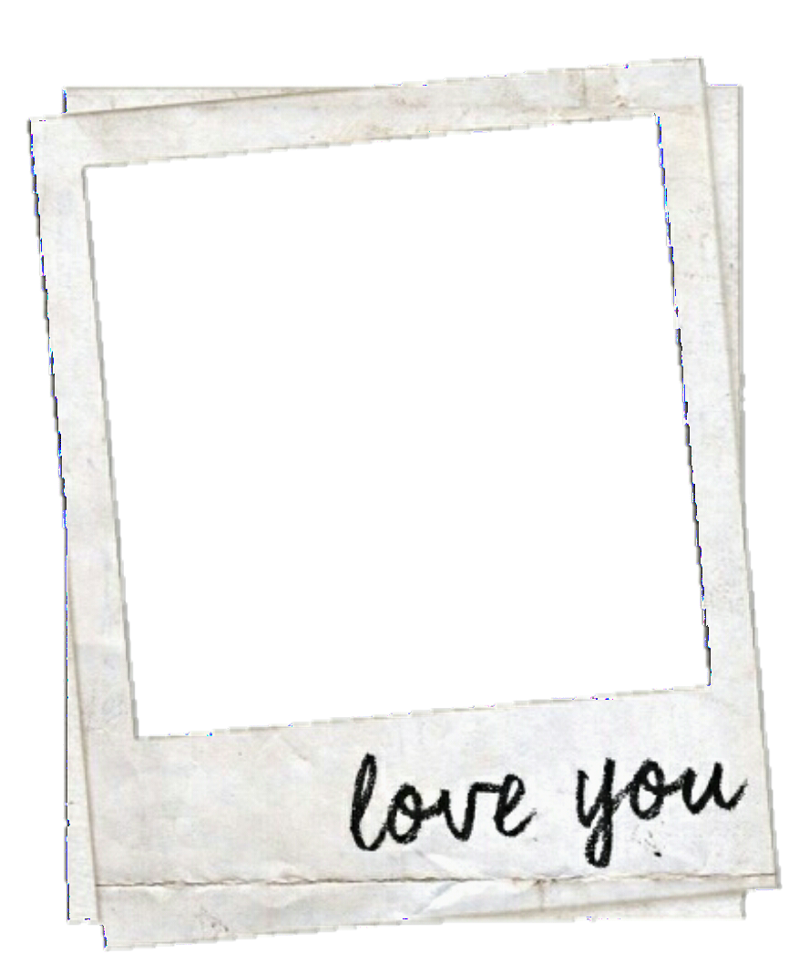 Полароид трафарет рамка