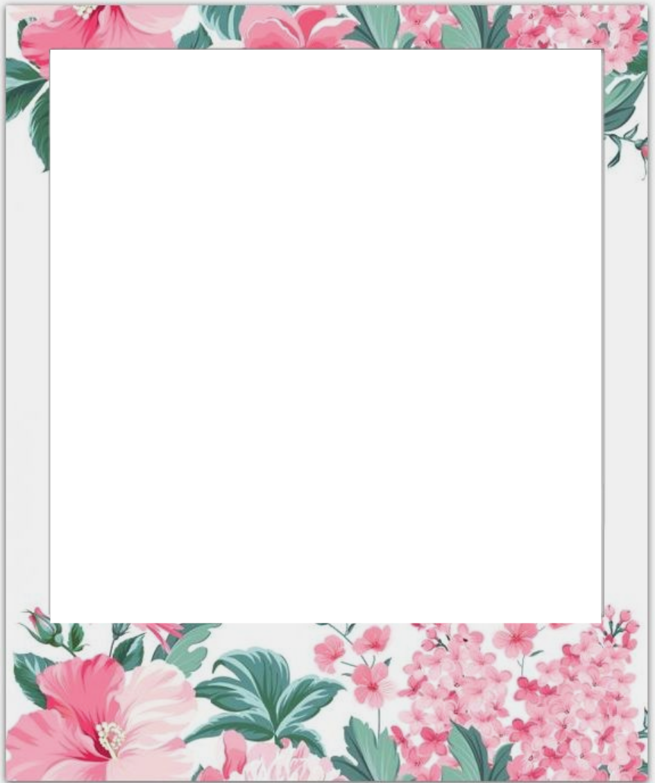 Рамки полароид цветные