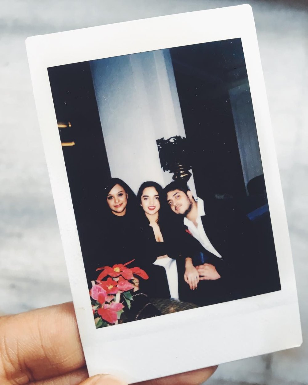 Снимок из полароида