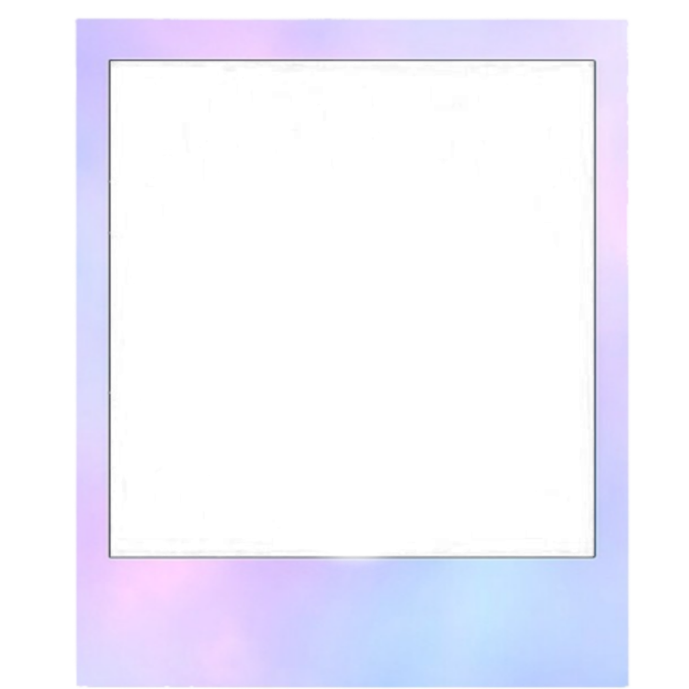 Цветные полароидные рамки