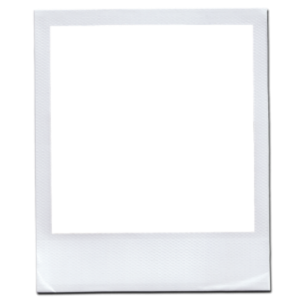 Белая рамка полароид