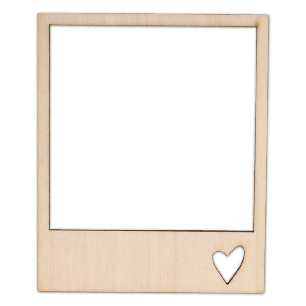 Белая рамка полароид для фотошопа