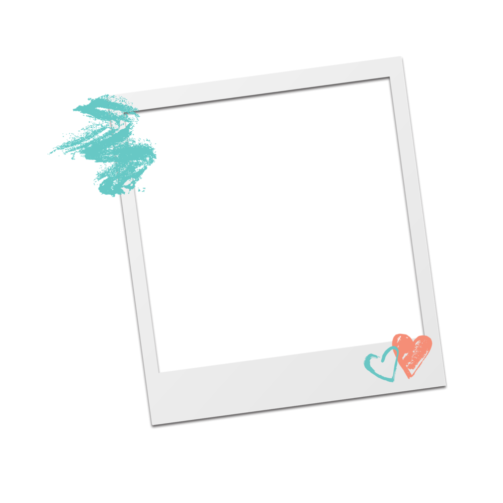 Фотокарточка с белой рамкой