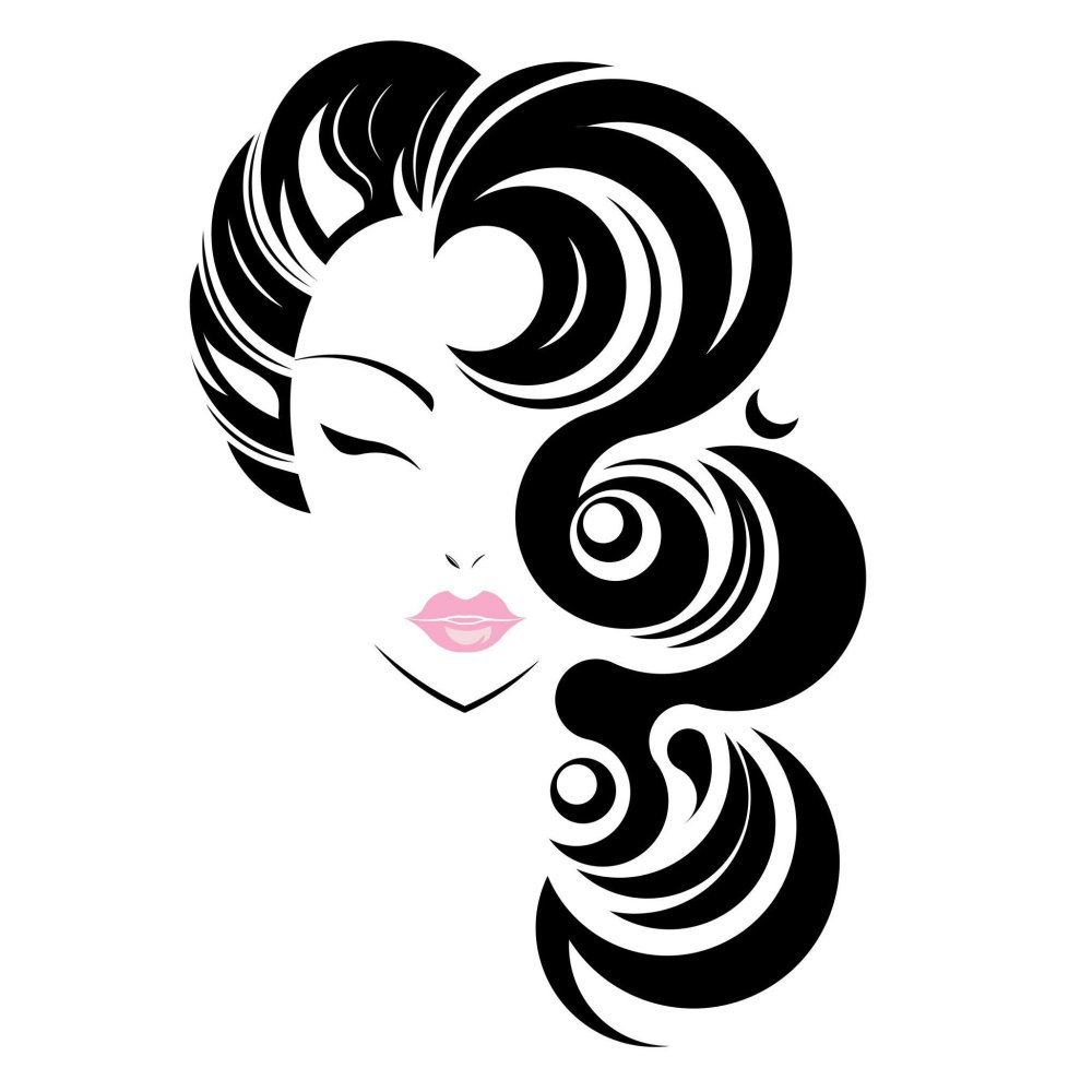 Рисунки на визитки для парикмахерских