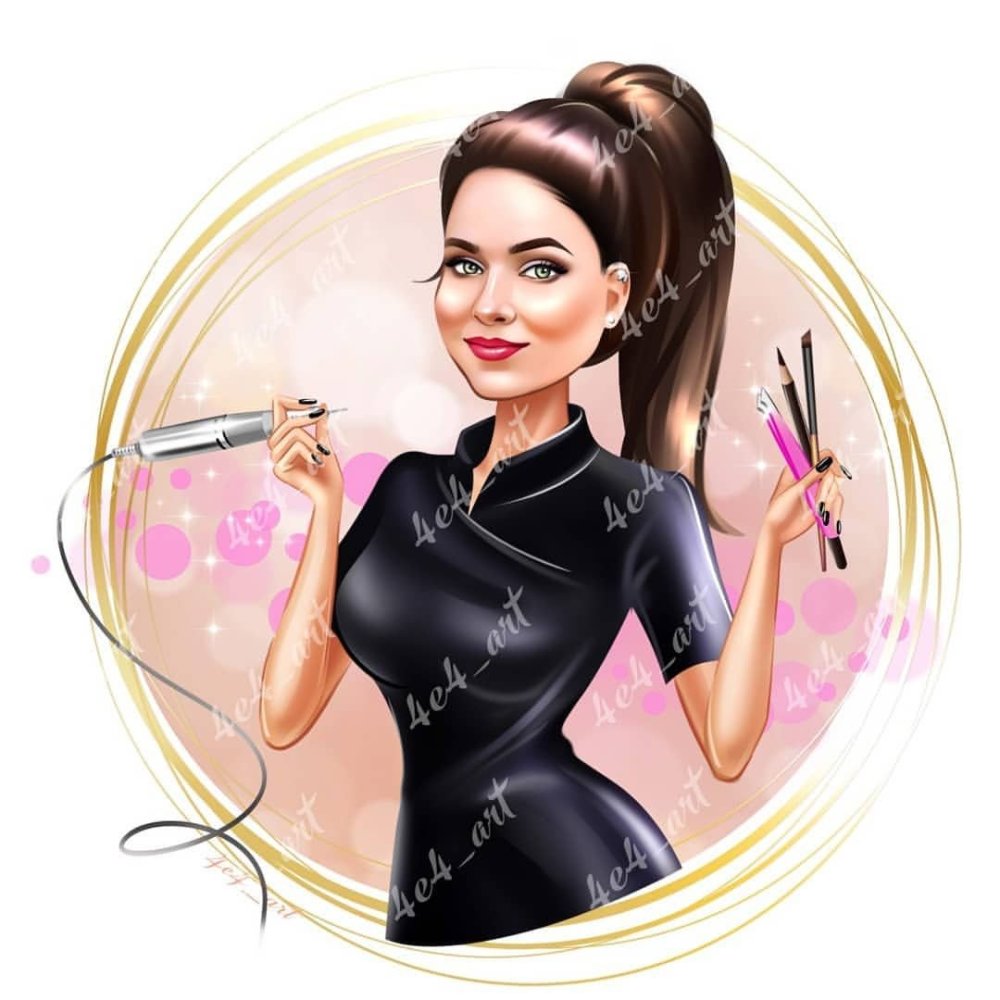 Красивый логотип для маникюра