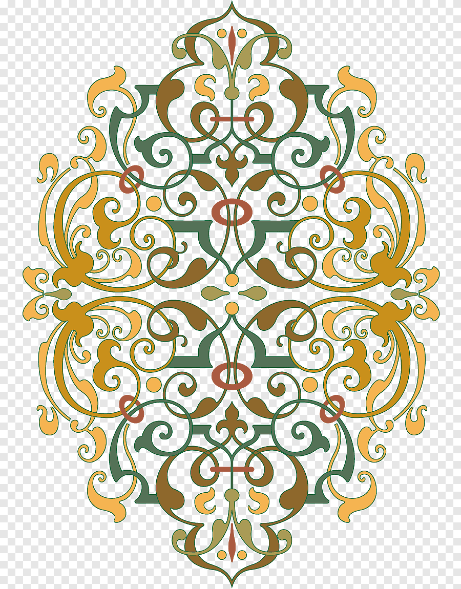 Арабский растительный орнамент