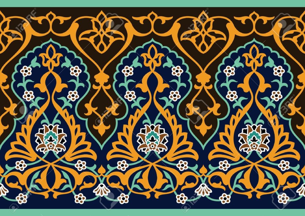 Узбекские исторические узоры