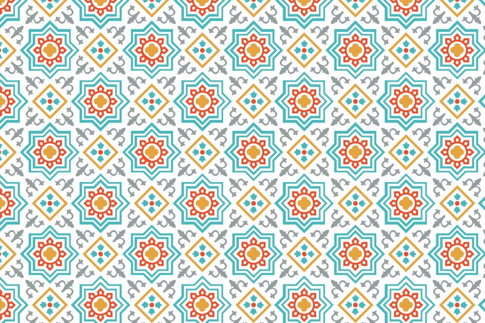 Узбекские узоры фон