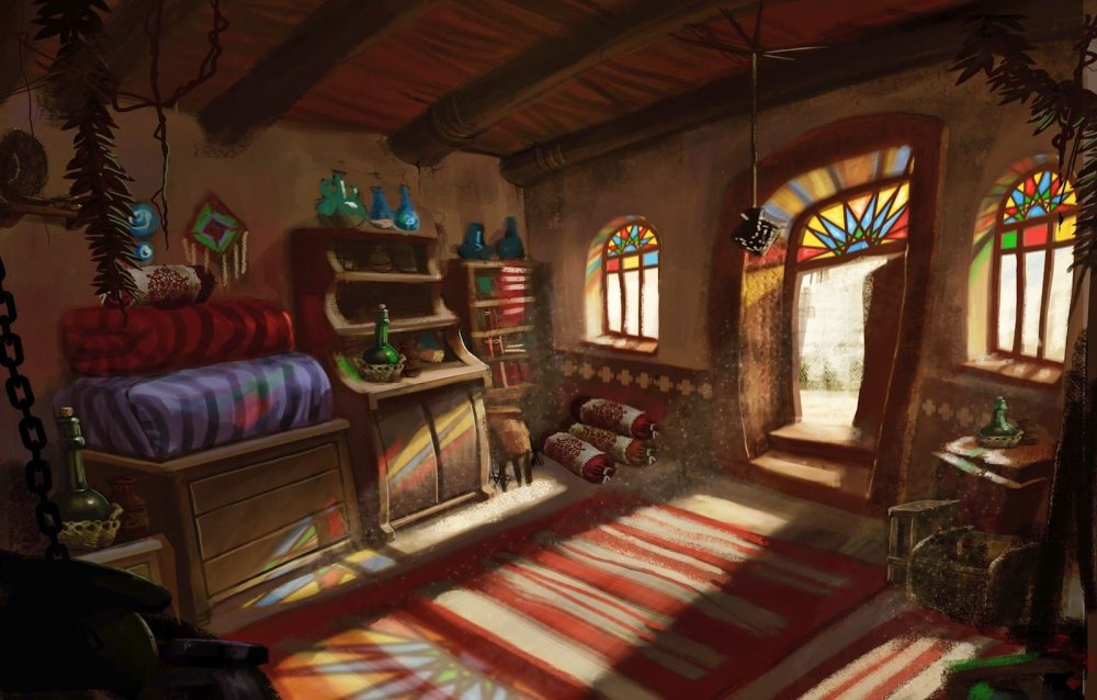 Сказочная комната в замке