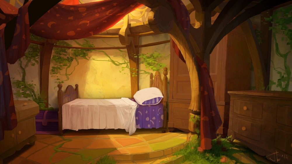 Сказочный дом внутри