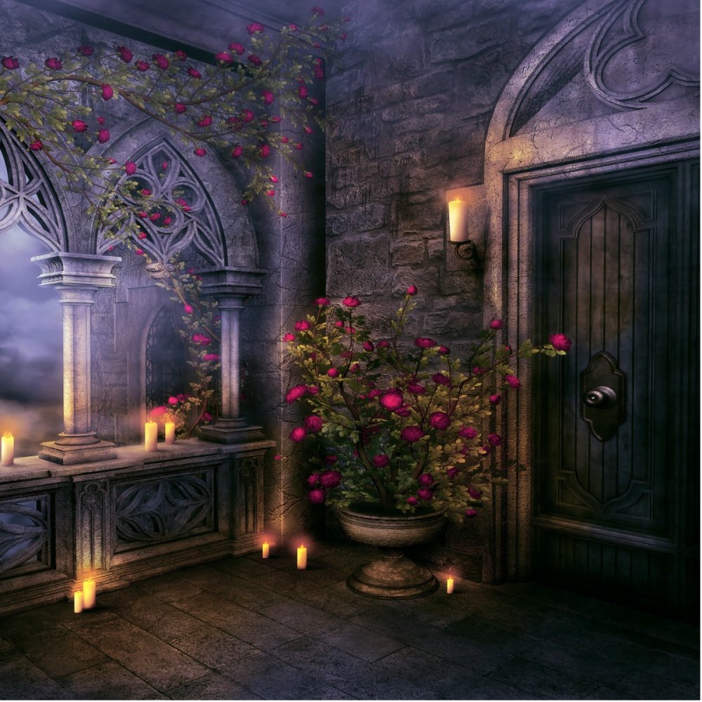 Новогодняя комната мультяшная