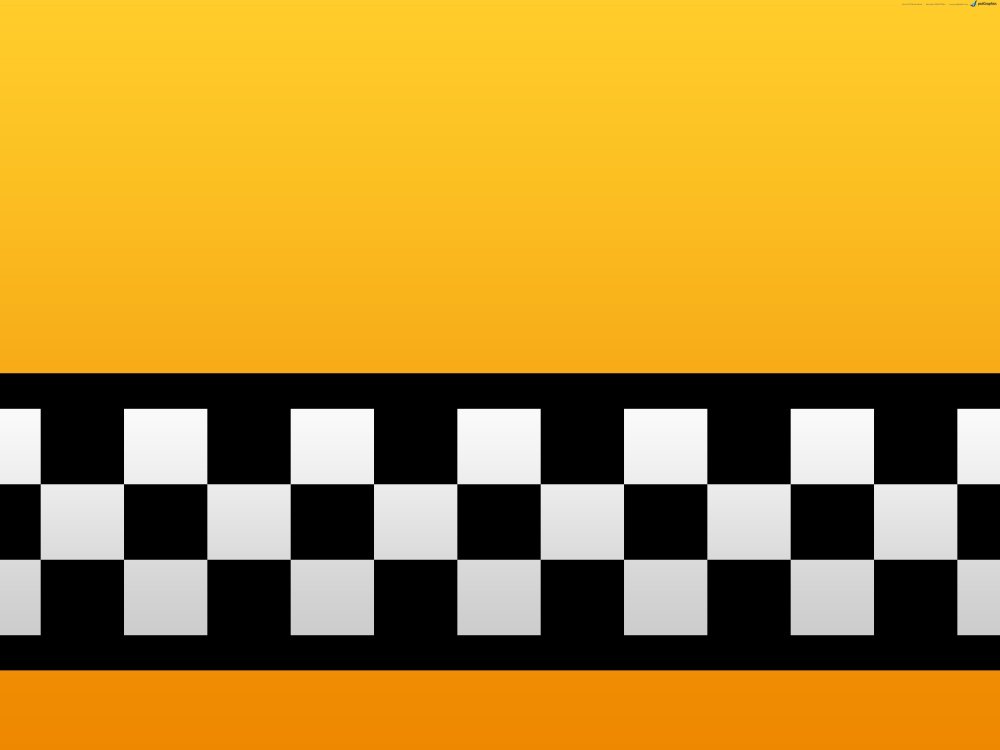 Надпись городское такси