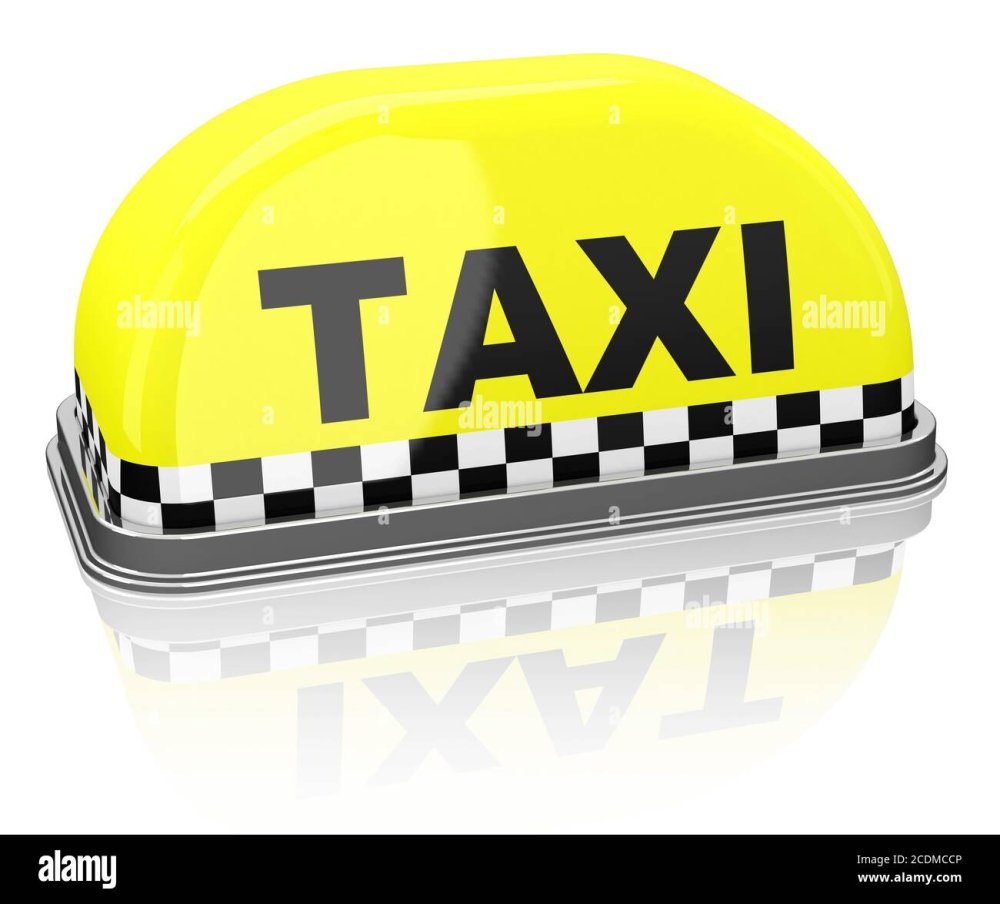 Визитка такси машина