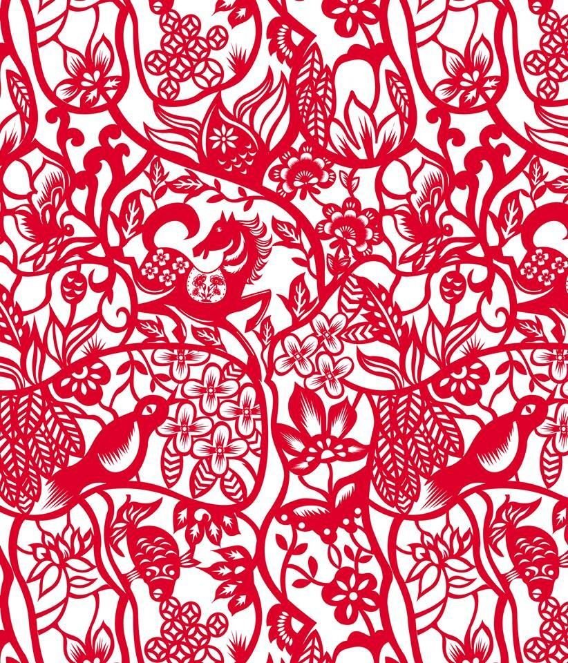 Китайский узор паттерн