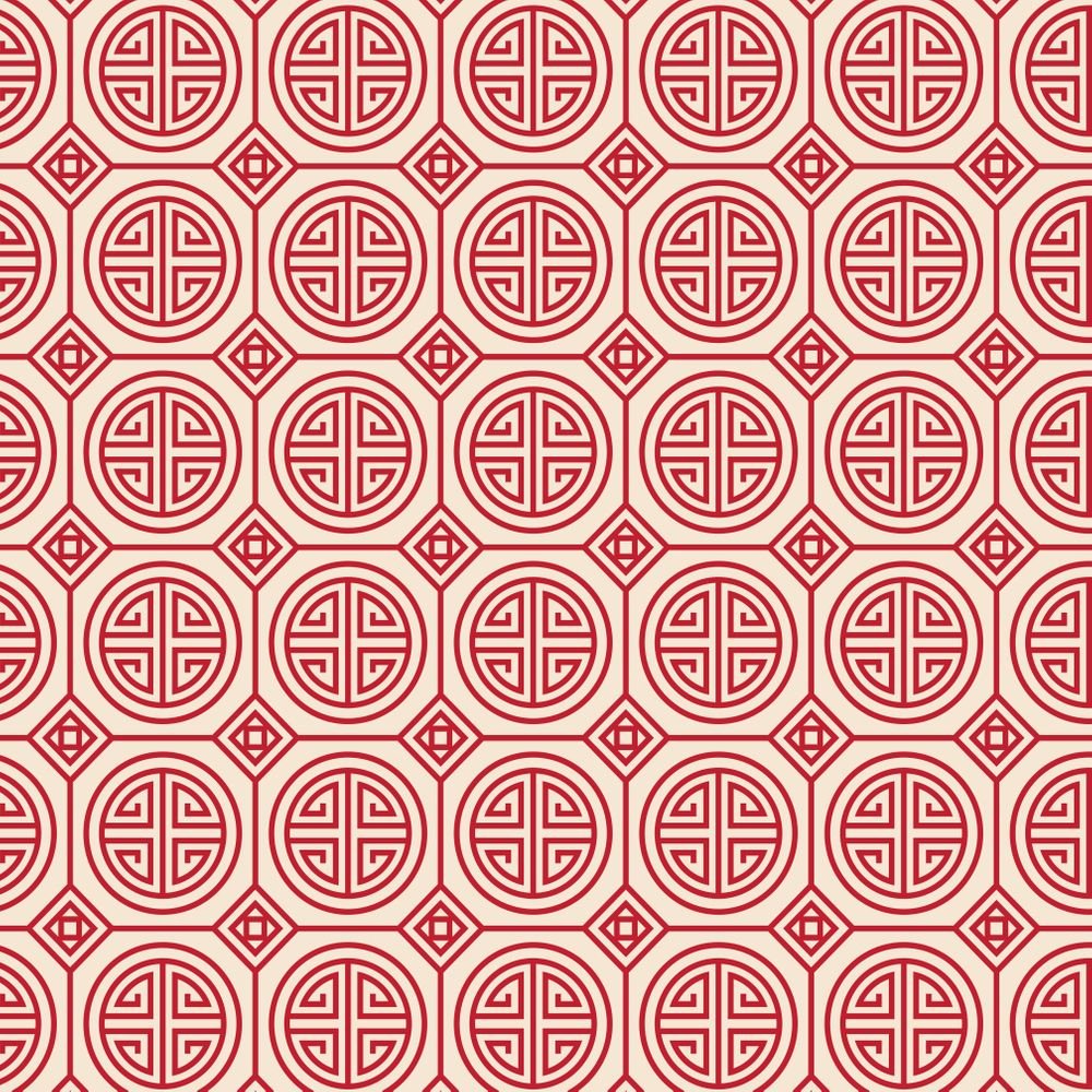 Китайский паттерн вектор