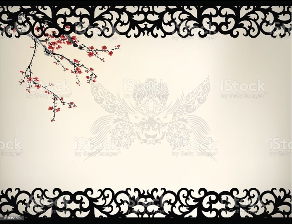 Рамочка в китайском стиле