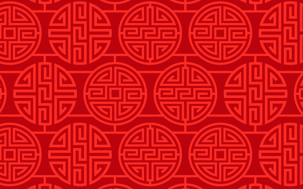Китайский орнамент паттерн