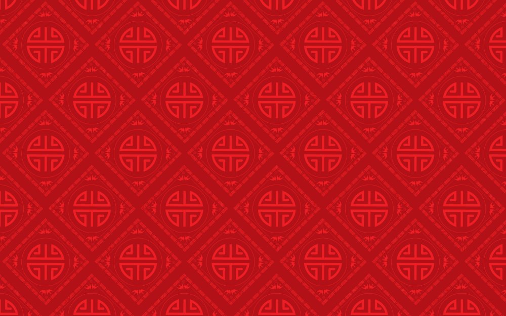 Китайский паттерн вектор