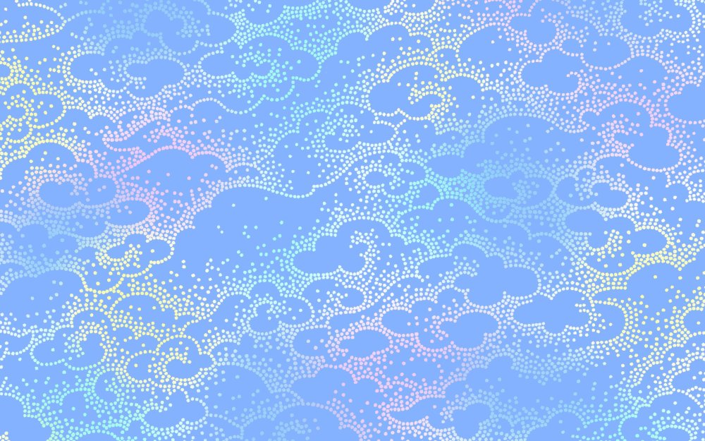 Голубой китайский фон