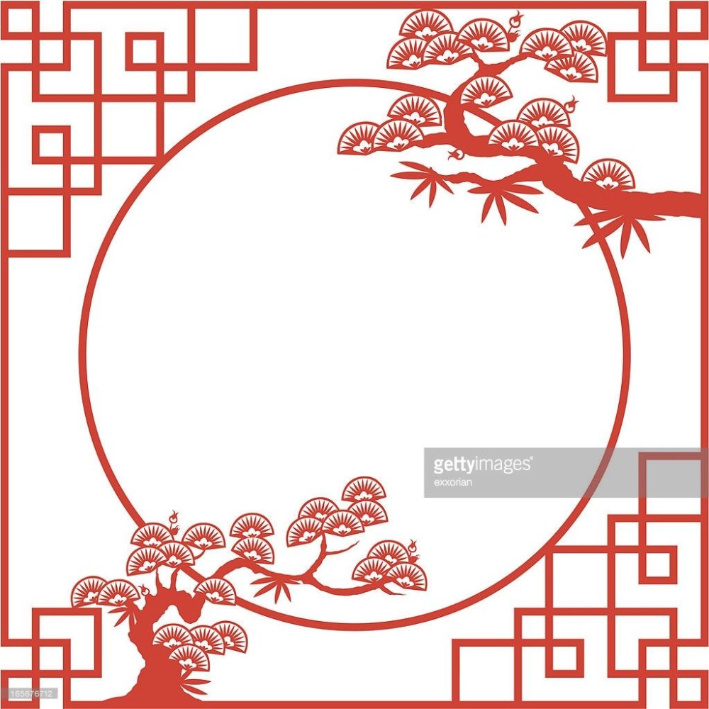 Рамка в китайском стиле